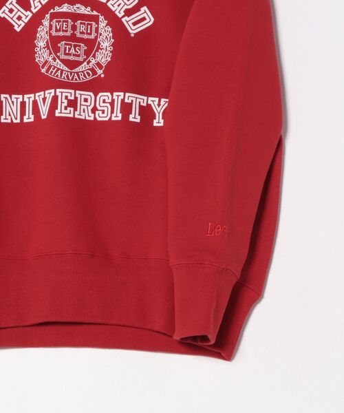 Lee（リー）の「Ｌｅｅカレッジロゴスウェット（スウェット・レディース・レッド・M）」の10枚目の写真