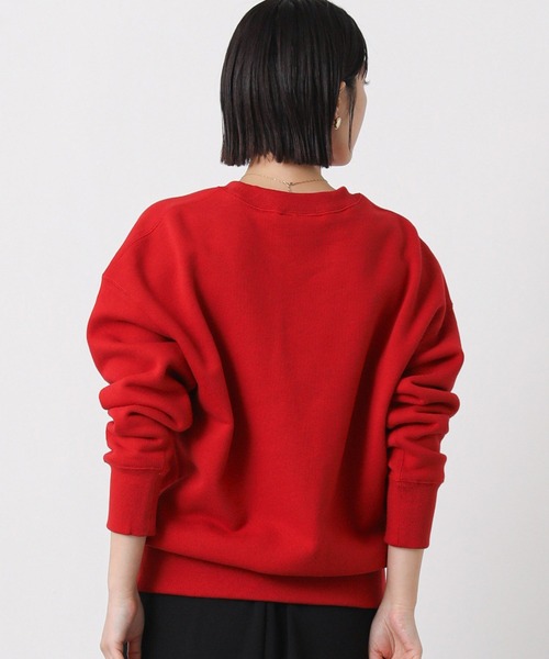 Lee（リー）の「Ｌｅｅカレッジロゴスウェット（スウェット・レディース・レッド・M）」の19枚目の写真