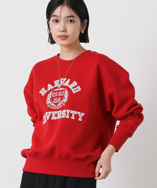 Lee（リー）の「Ｌｅｅカレッジロゴスウェット（スウェット・レディース・レッド・M）」の21枚目の写真