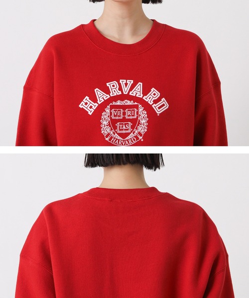 Lee（リー）の「Ｌｅｅカレッジロゴスウェット（スウェット・レディース・レッド・M）」の3枚目の写真