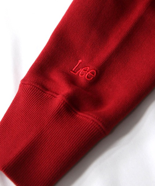 Lee（リー）の「Ｌｅｅカレッジロゴスウェット（スウェット・レディース・レッド・M）」の6枚目の写真