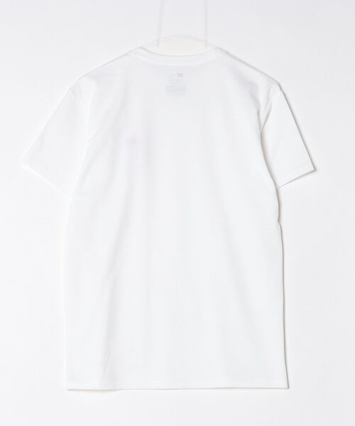 HANES(ヘインズ)の「【Hanes/ヘインズ】メンズ Hanes originalsコットンメッシュ クルーネックTシャツ(Tシャツ/カットソー・メンズ・ヘザーグレー/ブラック/ホワイト・M/L/LL)」の4枚目の写真