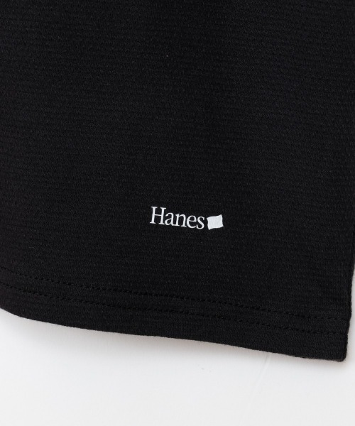 HANES(ヘインズ)の「【Hanes/ヘインズ】メンズ Hanes originalsコットンメッシュ クルーネックTシャツ(Tシャツ/カットソー・メンズ・ヘザーグレー/ブラック/ホワイト・M/L/LL)」の13枚目の写真