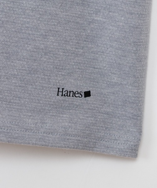 HANES(ヘインズ)の「【Hanes/ヘインズ】メンズ Hanes originalsコットンメッシュ クルーネックTシャツ(Tシャツ/カットソー・メンズ・ヘザーグレー/ブラック/ホワイト・M/L/LL)」の20枚目の写真