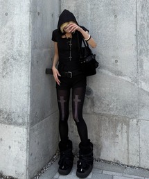 XU（エックスユー）の「【Never mind the XU】double belt tote bag / 【ネバーマインド ザ エックスユー】ダブルベルトトートバッグ <着用動画あり>（トートバッグ）」