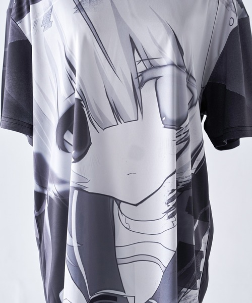 Re:CRYPT(リクリプト)の「モノトーンガール グラフィックTシャツ(Tシャツ/カットソー・レディース・ブラック・F)」の13枚目の写真