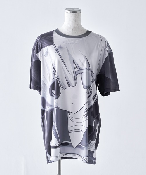 Re:CRYPT(リクリプト)の「モノトーンガール グラフィックTシャツ(Tシャツ/カットソー・レディース・ブラック・F)」の10枚目の写真