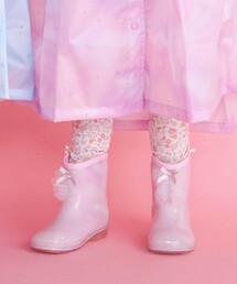 SLAP SLIP（スラップスリップ）の「【お揃い】オーロラキラキラプリント総柄レインブーツ(13~18cm)（レインシューズ）」