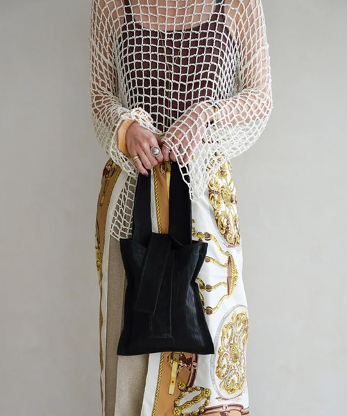 ITTI（イッチ）の「MARY INSIDE OUT TOTE - S / CERATO BRIGHT（トートバッグ・レディース・ブラウン/レッド/ブラック・FREE）」の8枚目の写真