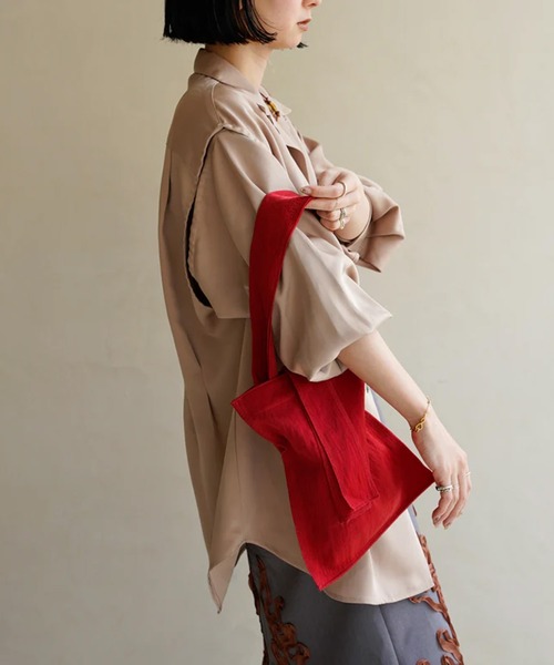 ITTI（イッチ）の「MARY INSIDE OUT TOTE - S / CERATO BRIGHT（トートバッグ・レディース・ブラウン/レッド/ブラック・FREE）」の19枚目の写真