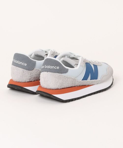 NEW BALANCE(ニューバランス)の「【New Balance/ニューバランス】NB M237 4SC D(スニーカー・メンズ・ホワイト×ブルー・23.0cm/23.5cm/24.0cm/24.5cm/25.0cm/25.5cm/26.0cm/26.5cm/27.0cm/27.5cm/28.0cm/22.5cm)」の2枚目の写真