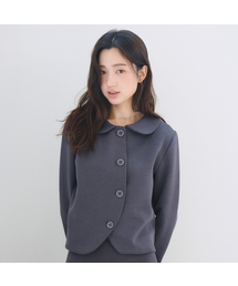 OAFISH（オアフィッシュ）の「Curved Petal Sweat Jacket, Charcoal（テーラードジャケット）」