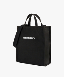 GEECOON（ジークーン）の「リサイクルハリー ワーク キャンバス エコバッグ GEE226-634 ブラック（エコバッグ/サブバッグ）」
