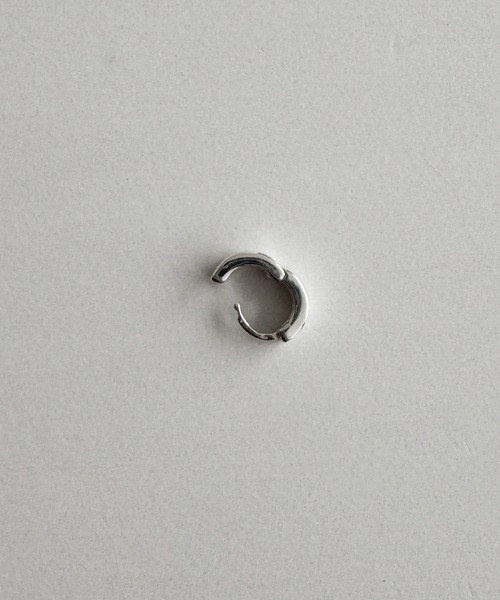 CANAL JEAN（キャナルジーン）の「Pt　【Silver925】プチフープシルバーピアス（ピアス（両耳用）・レディース・シルバー・ONE SIZE）」の6枚目の写真