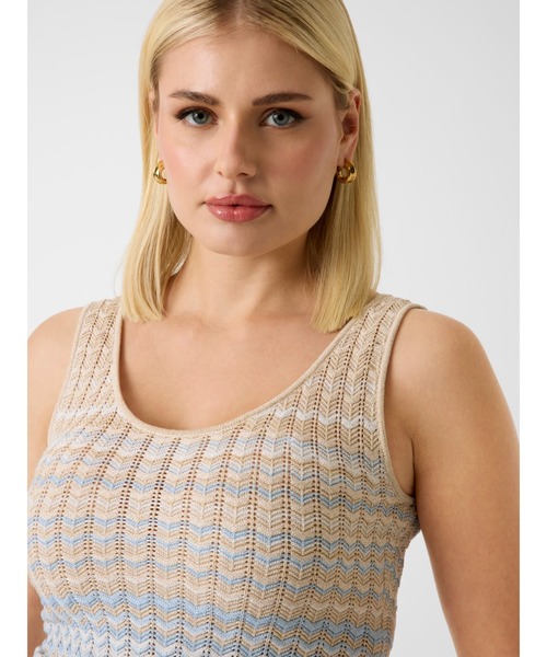 Guess(ゲス)の「ROSALYN Tank Sweater ニット タンクトップ(タンクトップ・レディース・ライトブルー/ピンク・SMALL/LARGE/MEDIUM/X-SMALL)」の9枚目の写真