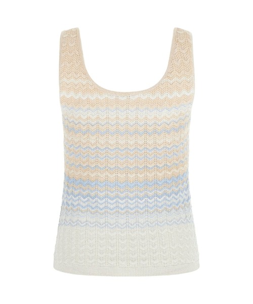 Guess(ゲス)の「ROSALYN Tank Sweater ニット タンクトップ(タンクトップ・レディース・ライトブルー/ピンク・SMALL/LARGE/MEDIUM/X-SMALL)」の12枚目の写真