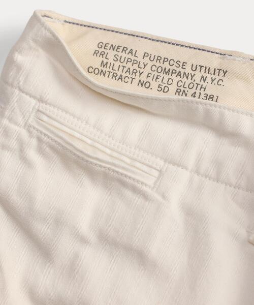 RRL（ダブル アール エル）の「ヘリンボーン ツイル オフィサーズ パンツ（その他パンツ・メンズ・ナチュラル・38/32/36/32/34/32/33/32/32/32/32/30/31/30/30/30/29/30/28/30）」の6枚目の写真