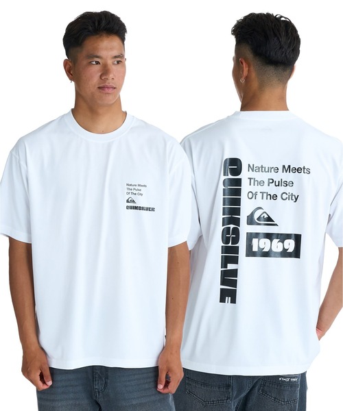 Quiksilver(クイックシルバー)の「QUIKSILVER メンズ SD 1969 BOX ST 半袖Tシャツ 超速乾 【2026年春夏モデル】(Tシャツ/カットソー・メンズ・カーキ/ブラック/ホワイト・X-LARGE/LARGE/MEDIUM)」の1枚目の写真
