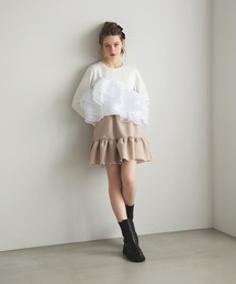 MERAKI | ギャザーフリルパールスカート(スカート)