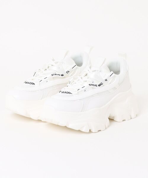 STEVE MADDEN(スティーブマデン)の「厚底ボリュームスニーカー/S.MADDEN RECOUPE-M-RS(スニーカー・メンズ・ブラック/ホワイト・26.0cm/26.5cm/27.0cm/27.5cm)」の8枚目の写真