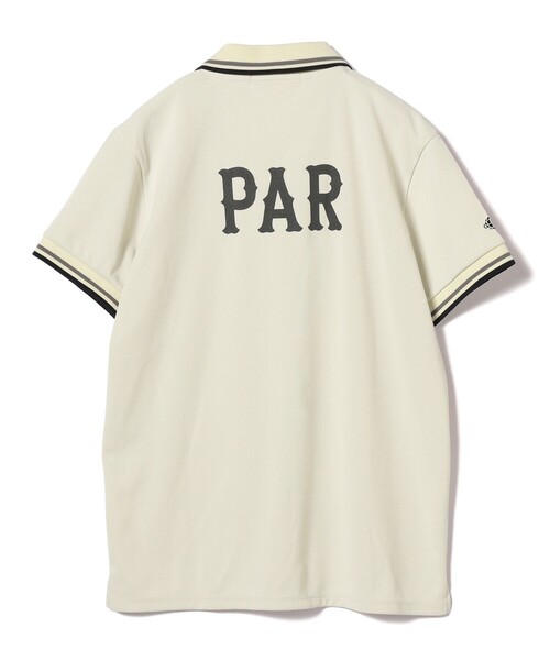 BEAMS GOLF(ビームスゴルフ)の「ORANGE LABEL / バックロゴ スキッパー ポロシャツ(吸水速乾)(ポロシャツ・レディース・ネイビー/ベージュ/ホワイト・LARGE/MEDIUM/SMALL)」の13枚目の写真