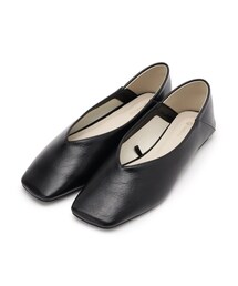 ITS'DEMO | 【3E幅】スクエアフラットパンプス(パンプス)