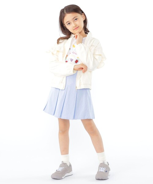 SHIPS(シップス)の「SHIPS KIDS:100~130cm / サマー モチーフ 半袖 Tシャツ(Tシャツ/カットソー・キッズ・ピンク/アイボリー/オフホワイト・100/110/130/120)」の9枚目の写真