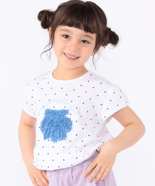 SHIPS(シップス)の「SHIPS KIDS:100~130cm / サマー モチーフ 半袖 Tシャツ(Tシャツ/カットソー・キッズ・ピンク/アイボリー/オフホワイト・100/110/130/120)」の16枚目の写真