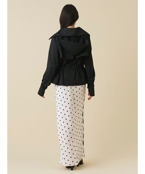 SNIDEL スナイデル　サンバイザー付きUVカットパーカー　アイボリー WEB限定/LUMISHADE】サンバイザー付きUVカットパーカー(パーカー
