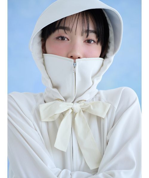 WEB限定/LUMISHADE】サンバイザー付きUVカットパーカー(パーカー WEB限定/LUMISHADE】サンバイザー付きUVカットパーカー(パーカー
