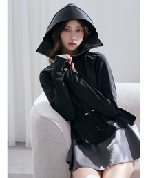 SNIDEL（スナイデル）の「【WEB限定/LUMISHADE】サンバイザー付きUVカットパーカー（パーカー）」