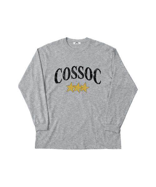 COSO(コソ)の「CCスタークラックロングスリーブ長袖(3 COLORS)(Tシャツ/カットソー・レディース・ホワイト/グレー/ブラック・MEDIUM/LARGE)」の3枚目の写真