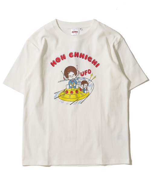 ADPOSION(アドポーション)の「【Monchhichi / モンチッチ】グラフィックプリントクルーネックTシャツ(Tシャツ/カットソー・レディース・ブラック/イエロー/ホワイト・MEDIUM/SMALL/LARGE)」の13枚目の写真