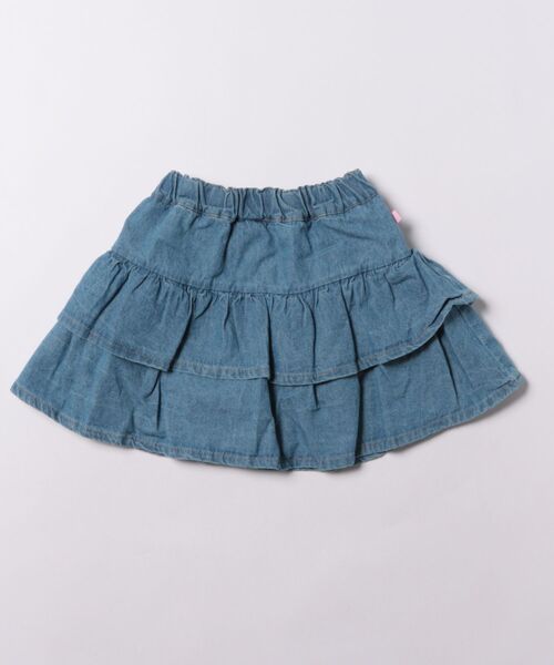 BABYDOLL（ベビードール）の「デニムティアードスカッツ 1567K（デニムスカート・キッズ・ライトインディゴブルー/ライトブルー・140cm/130cm/120cm/110cm/100cm/90cm）」の13枚目の写真