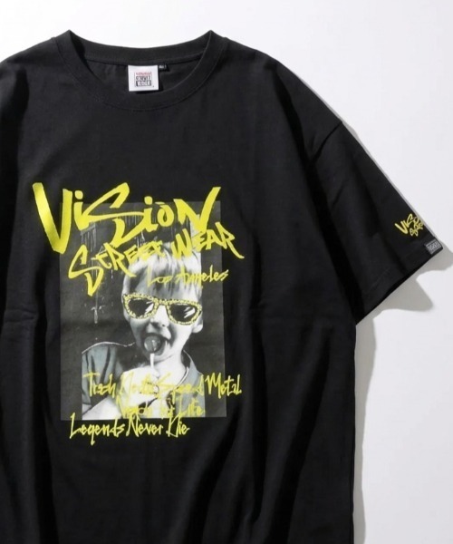 VISION STREET WEAR(ヴィジョンストリートウェア)の「2026SS VISION STREET WEAR/ビジョンストリートウェア ゴースト/恐竜/サメ/フォト プリント オーバーサイズ半袖Tシャツ レディース メンズ(Tシャツ/カットソー・レディース・ホワイト/ブラック/ブラック系その他2/ブラック系その他3/ホワイト系その他2/ホワイト系その他3/ホワイト系その他/ブラック系その他・LL/M/L)」の6枚目の写真
