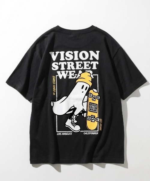 VISION STREET WEAR(ヴィジョンストリートウェア)の「2026SS VISION STREET WEAR/ビジョンストリートウェア ゴースト/恐竜/サメ/フォト プリント オーバーサイズ半袖Tシャツ レディース メンズ(Tシャツ/カットソー・レディース・ホワイト/ブラック/ブラック系その他2/ブラック系その他3/ホワイト系その他2/ホワイト系その他3/ホワイト系その他/ブラック系その他・LL/M/L)」の16枚目の写真