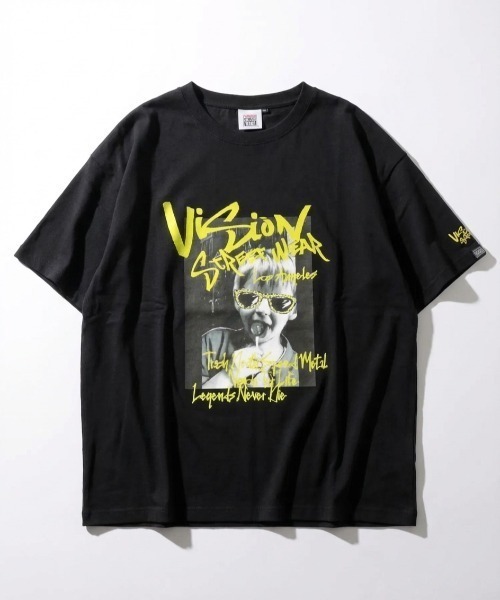VISION STREET WEAR(ヴィジョンストリートウェア)の「2026SS VISION STREET WEAR/ビジョンストリートウェア ゴースト/恐竜/サメ/フォト プリント オーバーサイズ半袖Tシャツ レディース メンズ(Tシャツ/カットソー・レディース・ホワイト/ブラック/ブラック系その他2/ブラック系その他3/ホワイト系その他2/ホワイト系その他3/ホワイト系その他/ブラック系その他・LL/M/L)」の13枚目の写真