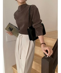 MINS MINIS（ミンスミニス）の「プリーツブラウス（シャツ/ブラウス）」