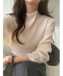 MINS MINIS（ミンスミニス）の「プリーツブラウス（シャツ/ブラウス）」