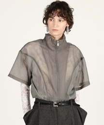 PRANK PROJECT（プランクプロジェクト）の「【2026Summer Pre-Order】シアーリップストップトラックジャケット / Sheer Ripstop Track Jacket（ナイロンジャケット）」