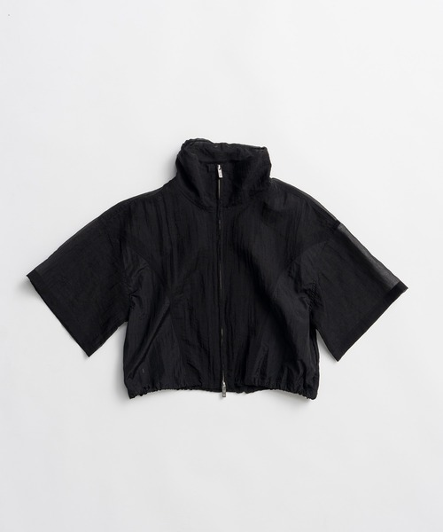 PRANK PROJECT(プランクプロジェクト)の「【2026Summer Pre-Order】シアーリップストップトラックジャケット / Sheer Ripstop Track Jacket(ナイロンジャケット・レディース・ホワイト/グレー/ブラック・FREE)」の18枚目の写真
