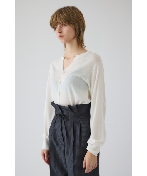 訳あり RIM.ARK リバーシブルカーディガン RIM.ARK(リムアーク)｜Double breasted knit C/D/カーディガン
