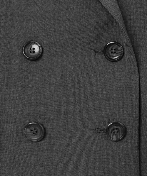 LEPSIM(レプシィム)の「《リネンライクドライシリーズ》ランタンショート5分袖ダブルジャケット 639422(テーラードジャケット・レディース・チャコールグレー/カーキブラウン/ベージュ・FREE)」の10枚目の写真