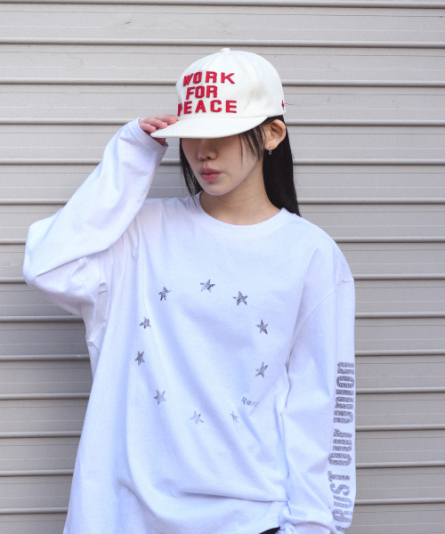 AMOU(アモウ)の「Star Circle long sleeve White(Tシャツ/カットソー・レディース・その他・1/2)」の7枚目の写真