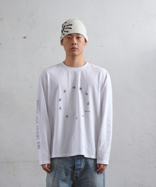 AMOU(アモウ)の「Star Circle long sleeve White(Tシャツ/カットソー・レディース・その他・1/2)」の8枚目の写真