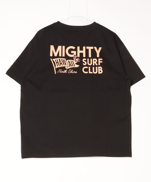 ムラサキスポーツ(ムラサキスポーツ)の「【ムラサキスポーツ限定】Mighty Surf Club/マイティーサーフクラブ 半袖 Tシャツ バックプリント MT26ST03(Tシャツ/カットソー・メンズ・ブラック/ホワイト・M/L/XL)」の3枚目の写真