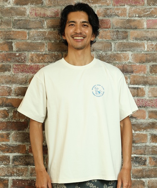 ムラサキスポーツ(ムラサキスポーツ)の「【ムラサキスポーツ限定】Mighty Surf Club/マイティーサーフクラブ 半袖 Tシャツ バックプリント MT26ST03(Tシャツ/カットソー・メンズ・ブラック/ホワイト・M/L/XL)」の4枚目の写真