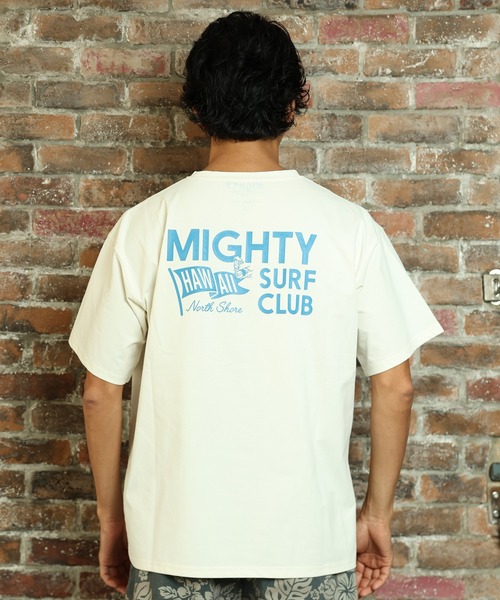 ムラサキスポーツ(ムラサキスポーツ)の「【ムラサキスポーツ限定】Mighty Surf Club/マイティーサーフクラブ 半袖 Tシャツ バックプリント MT26ST03(Tシャツ/カットソー・メンズ・ブラック/ホワイト・M/L/XL)」の5枚目の写真