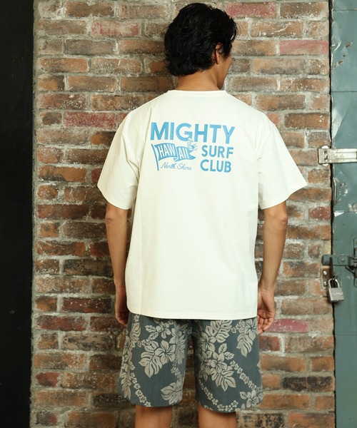 ムラサキスポーツ(ムラサキスポーツ)の「【ムラサキスポーツ限定】Mighty Surf Club/マイティーサーフクラブ 半袖 Tシャツ バックプリント MT26ST03(Tシャツ/カットソー・メンズ・ブラック/ホワイト・M/L/XL)」の8枚目の写真