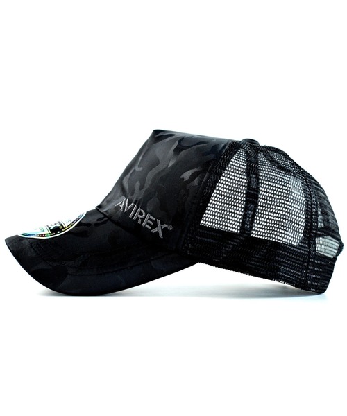 AVIREX(アヴィレックス)の「【別注】【限定】AVIREX シャドーカモフラージュ メッシュキャップ(キャップ・メンズ・ブラック系その他・FREE)」の3枚目の写真